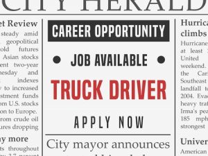 Truck Driver Placement Agency 