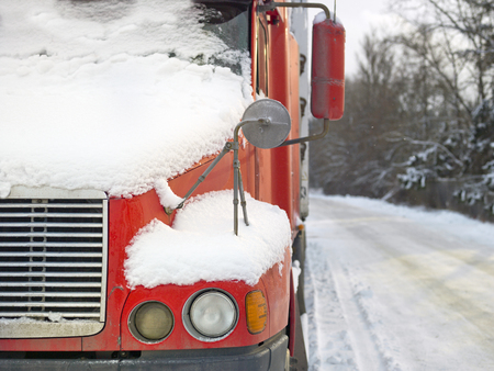 Driving a Truck in the Winter