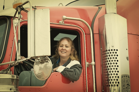 Female Truck Driver